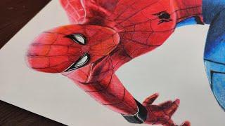 Drawing Spiderman - Marvel - Avengers - Timelapse | 2Artist