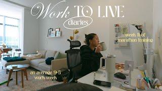 Work to Live Diaries: An extremely average work week in my life with my 9-5 full time job 