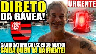 DIRETO DA GÁVEA! SURPRESA! CANDIDATURA CRESCENDO MUITO! SAIBA QUEM ESTA NA FRENTE!