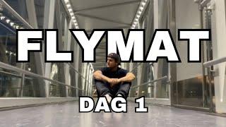 DAG 1: lever på bare flymat i 7 dager