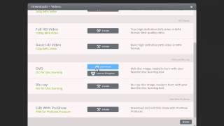 Create DVD and Blu-ray Discs with ProShow Web
