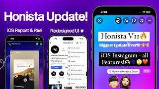 Honista V11 New Update: Full iOS Instagram on Android | Honista IPhone Story iOS 18 Emojis Fonts