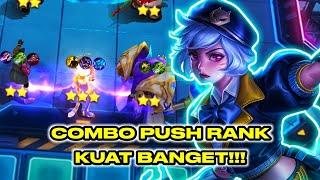 WANWAN PENGORBANAN + ASTRO PARAH!!! | COMBO PUSH RANK PALING ENAK | MAGIC CHESS MLBB