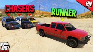 Yosemite 1500 POLICE CHASE | GTA 5 ManHunt!