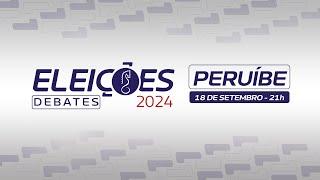 Debate Santa Cecília TV com candidatos à Prefeitura de Peruíbe  - 18/09/24