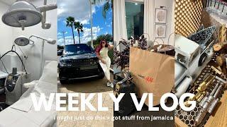 WEEKLY VLOG! I might just do this + Got Stuff from Jamaica + Christmas Decor Shopping & Laser Appt.