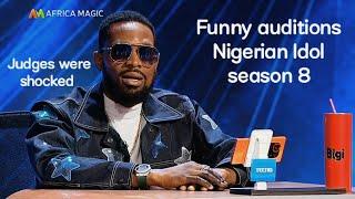 Judges were shocked |Nigerian Idol season 8|Top Funny auditions 2023