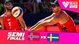 Mol, A./Sørum, C. vs. Åhman/Hellvig - Semi Final Highlights | Joao Pessoa 2024 #BeachProTour