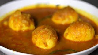 ডিম দিয়ে আলুর ডাল রান্না । Dim Alur Dal Rannar Recipe | Potato Egg Curry Recipe