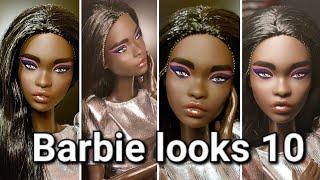 Barbie LOOKS 10. Распаковка и обзор самой темной мтм барби Симон.