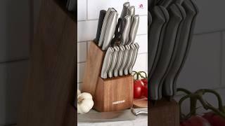 Farberware High Carbon Stamped Stainless Steel Kitchen Knife Set