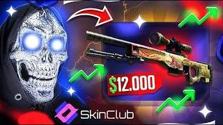 SKINCLUB X2 AWP PRINCE $2,400 SAME BATTLE !? (Skinclub Promo Code 2025)