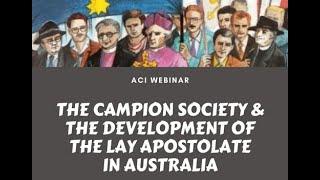 The Campion Society and the development of the lay apostolate in Australia