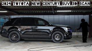 2024 TOYOTA new CENTURY SUV 3D Scan - 新型センチュリーSUVを3Dスキャン