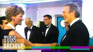 Princess Diana Meets Clint Eastwood and Bugs Bunny at Premiere of The Fugitive (1993)