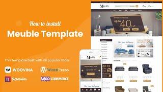 How to install Meuble - Website Template for Exterior, Furniture Store