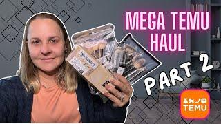 Mega Temu Haul~ Part Two ~ Shop with me #temu #temushoppinghaul @temu