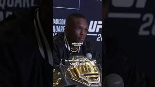 Israel Adesanya On Andrew Tate