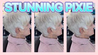 STEP BY STEP STUNNING PIXIE HAIRCUT BY VIVYAN HERMUZ ️