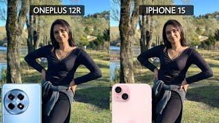 Oneplus 12R 5G iPhone 15 Camera Test Comparison