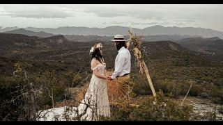 A Safari Elopement | African Game Lodge, Montagu, South Africa | Boho Style Wedding