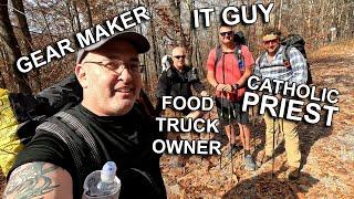 Gear Maker, Food Truck Owner, IT Guy, & A Priest Walk Into The Woods...