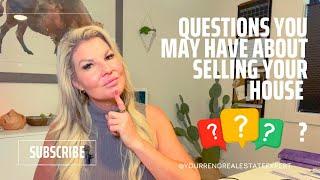 Questions You May Have About Selling Your House  🪧 ⁉️