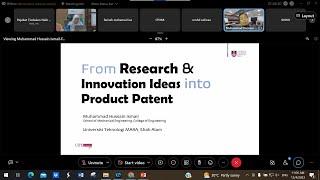 BTU-BITCOM : From Research & Innovation Idea into Product Patent