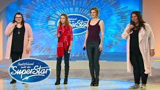 DSDS 2018 | Gruppe 8 - Marie, Janina, Anna-Katharina, Anastasiia mit "Liebe ist alles" Rosenstolz