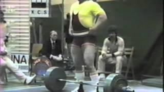 Dutch Powerlifting Nationals 1985 part 3 (final)