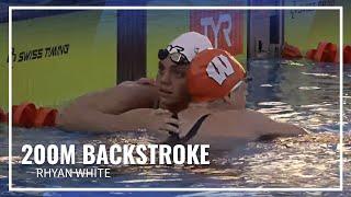 Rhyan White Has Strong Swim in Women's 200M Backstroke | TYR Pro Swim Series I San Antonio