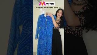 FESTIVE kurta set haul | Myntra kurta set |  Myntra haul| Anarkali kurta set #myntrahaul