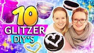 10 DIY IDEEN MIT GLITZER Eva & Kathis Favoriten: Slime, Deko, Schmuck,... Unsere Glitter Life-Hacks