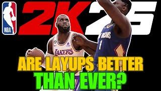 These SETTINGS made LAYUPS UNSTOPPABLE in NBA 2K25! Best LAYUP METHOD