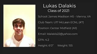 Lukas Dalakis Highlight Video 2 - McLean 03 Boys ECNL