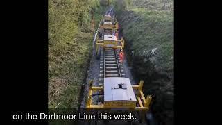 McCulloch Panel Lifters on the Dartmoor Line