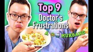 Top 9 frustrations in healthcare | A doctor's perspective in 2019 + salad mukbang