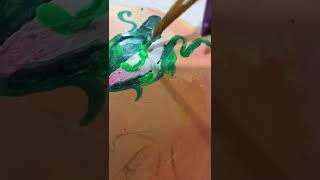 Add details with me !! |  By M|K #painting #satisfyingvideo #artwork #paintingtutorial #art #trippy