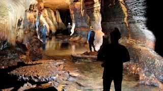 Exploring Iowa's Coldwater Cave, Winneshiek County, Iowa