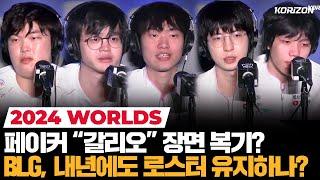 [FULL] "한 끗 차이어서 더 아쉽다" BLG vs T1 월즈 결승 기자회견 | 코라이즌 이스포츠