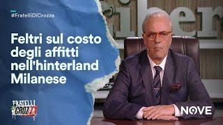 Crozza Feltri sul costo degli affitti nell'hinterland milanese e sui diritti civili