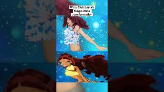 Winx Club SPOOF: Layla’s/Aisha’s Magic Winx transformation