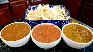 How to make THE BEST Mexican Salsa Roja Recipe | Boiled, Fresh,  Roasted Salsa