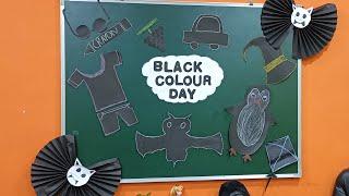 Introduction of Black Colour | Exttenderz Preschool