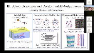 Aurelien Manchon, Marseille University, France – IEEE Magnetics Society Distinguish Lecturer 2022