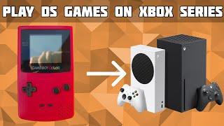Play Gameboy Color Games on Xbox Series S/X! Retroarch GBC Xbox Series