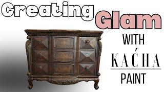 Easy Way to GLAM Your Furniture