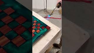 Finishing Wood/Resin Chess Boards