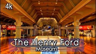 【4k】The Henry Ford Museum Virtual Tour Detroit, MI USA, (1 Hour) | 4k 60 UHD