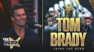 Tom Brady joins Colin Cowherd to talk Super Bowl memories, Playing Patrick Mahomes | NFL | THE HERD